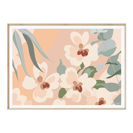 Honey Blossoms (Landscape) by Boho Art & Styling - Style Sourcebook