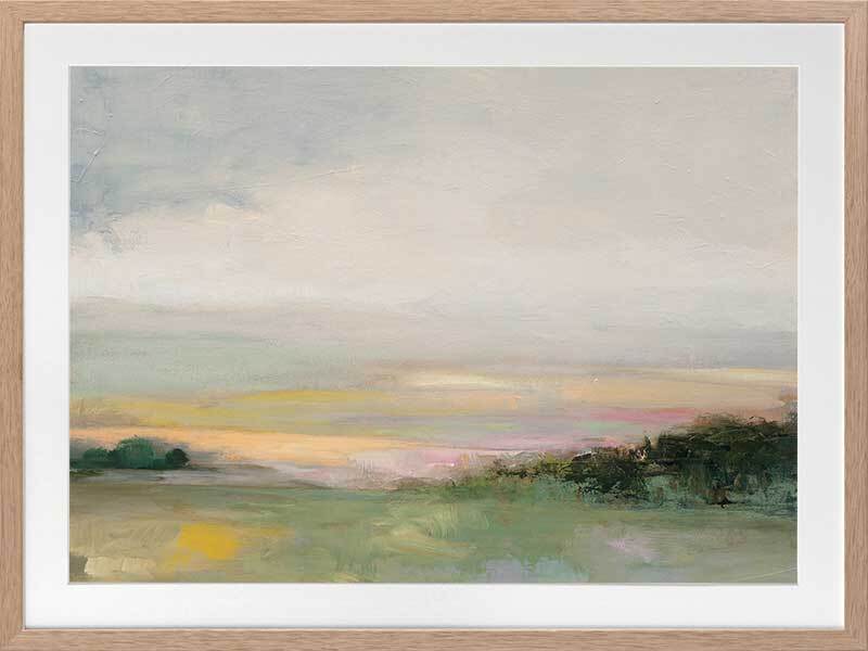 Pastel Seascape Framed Art Print by Urban Road Style Sourcebook