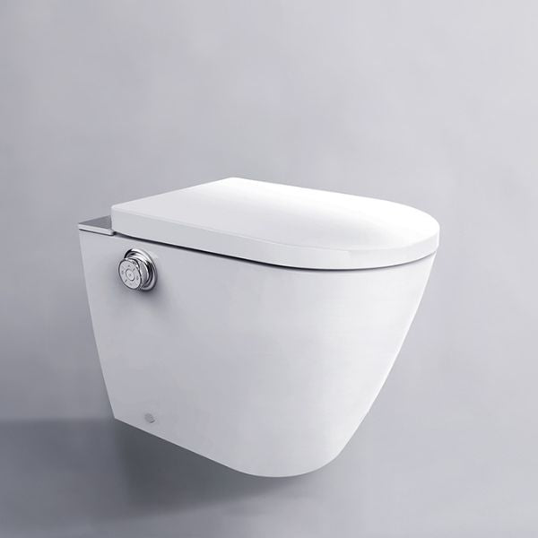 Gallaria Evo Comfort Wall Faced Smart Toilet With Caroma Invisi II In