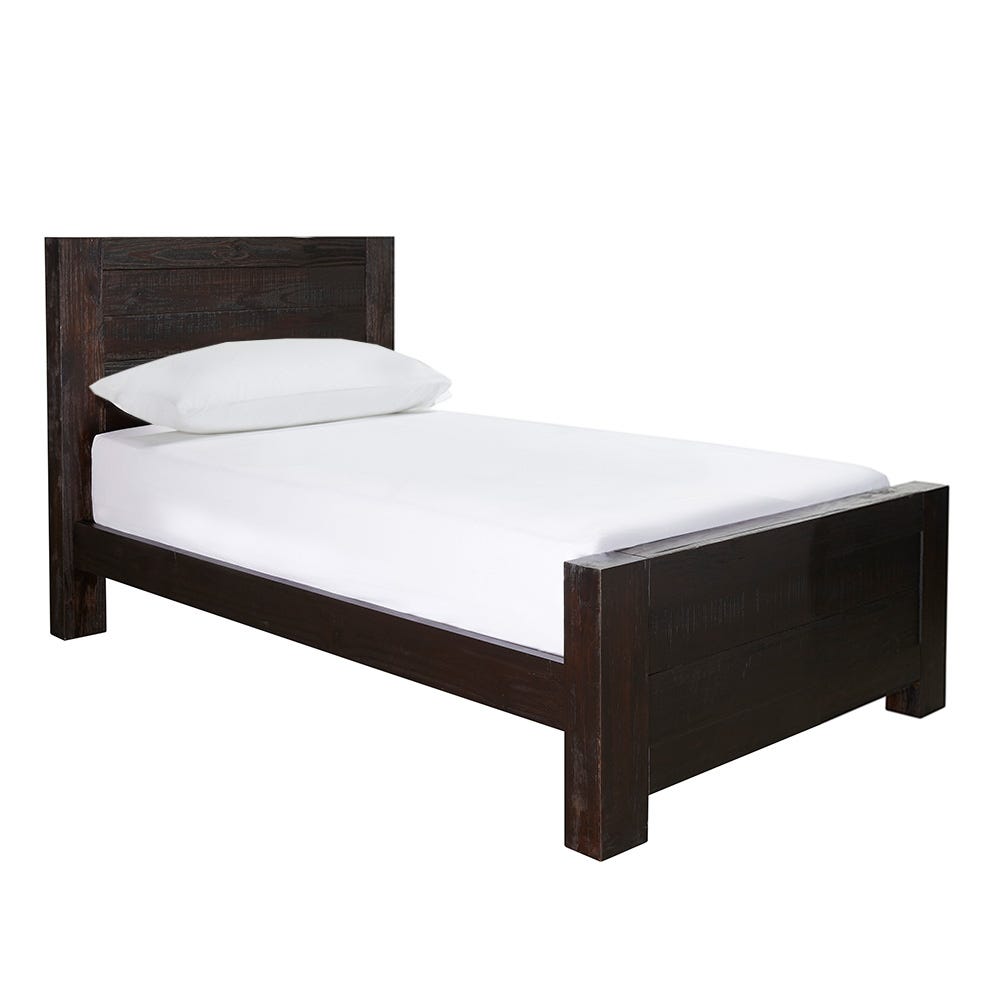 Bargara Bed Frame Midnight Oak by James Lane Style Sourcebook