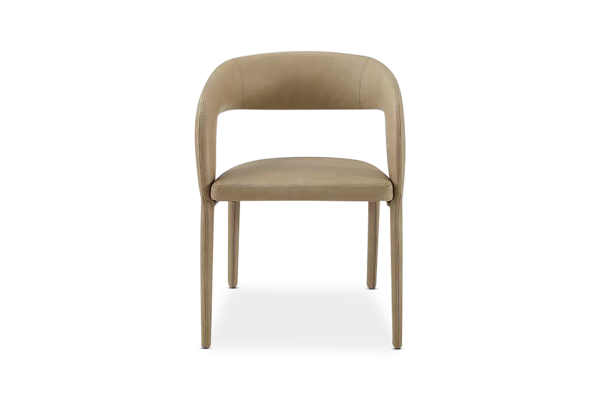 Helena Modern Dining Chair, Tan, by Lounge Lovers by Lounge Lovers