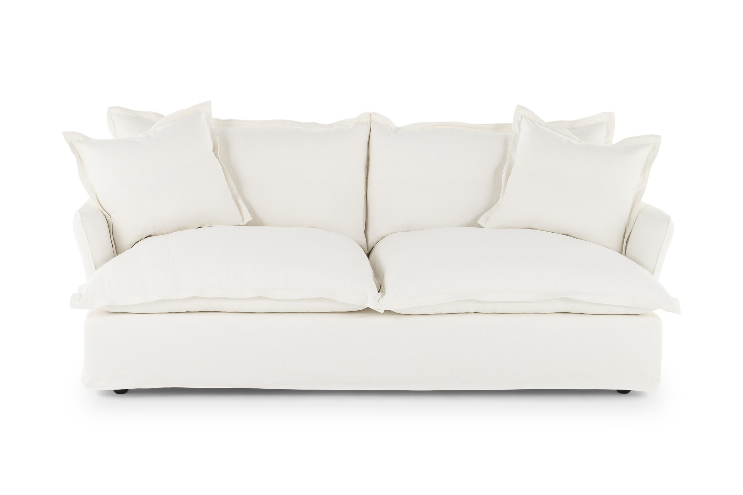 Toorak Coastal 3 Seat Sofa, White, by Lounge Lovers by Lounge Lovers