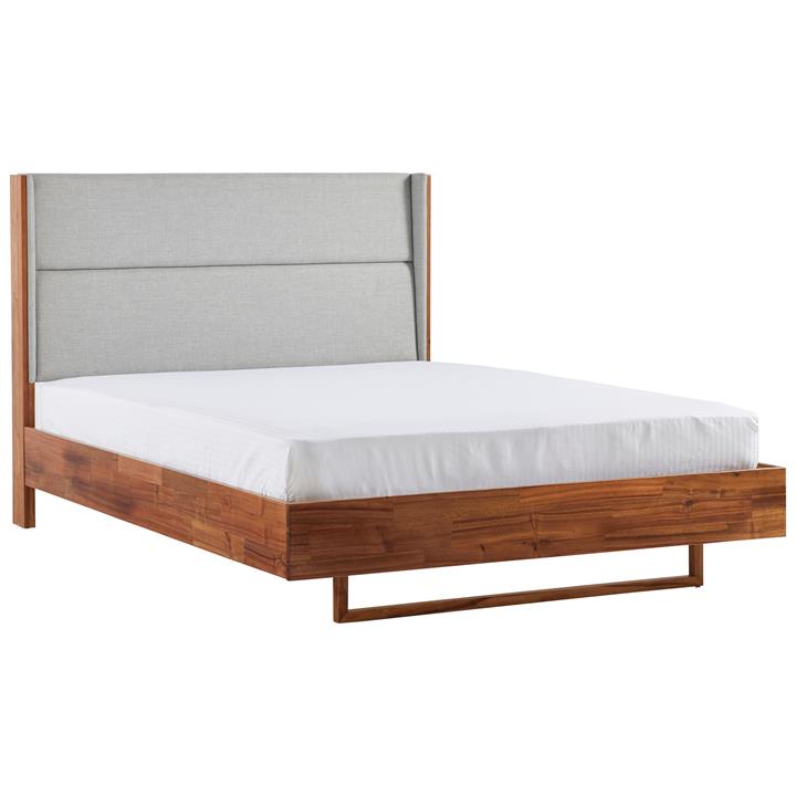 Bowes Blackwood Timber Platform Bed, King by OZW Furniture Style