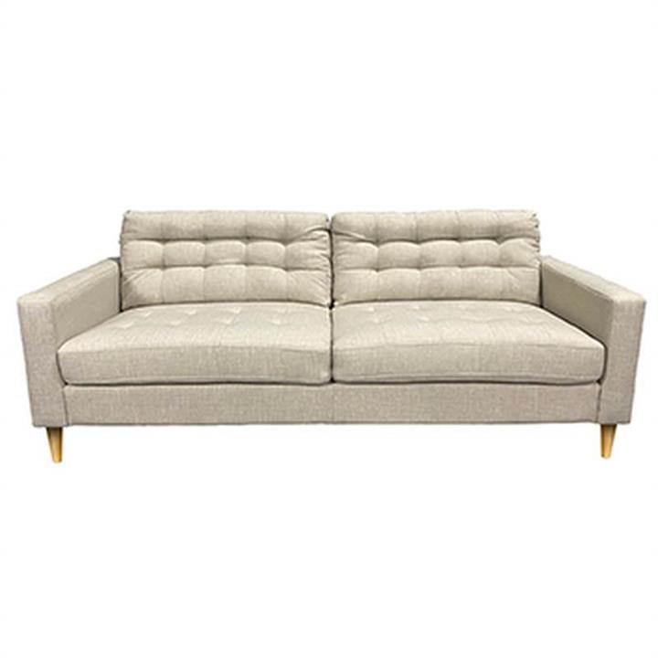 Tamworth Fabric Sofa, 3 Seater, Oatmeal by MY Room Style Sourcebook