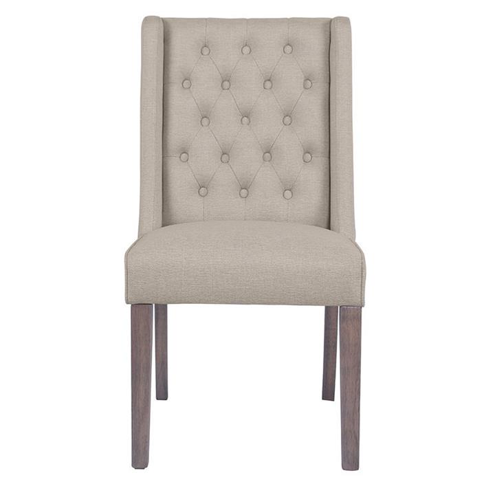 Denver Fabric Dining Chair, Beige by MY Room Style Sourcebook