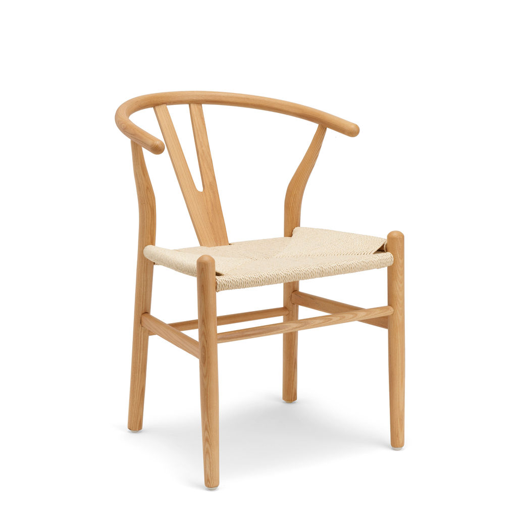 Wishbone Chair, Natural by Granite Lane Style Sourcebook