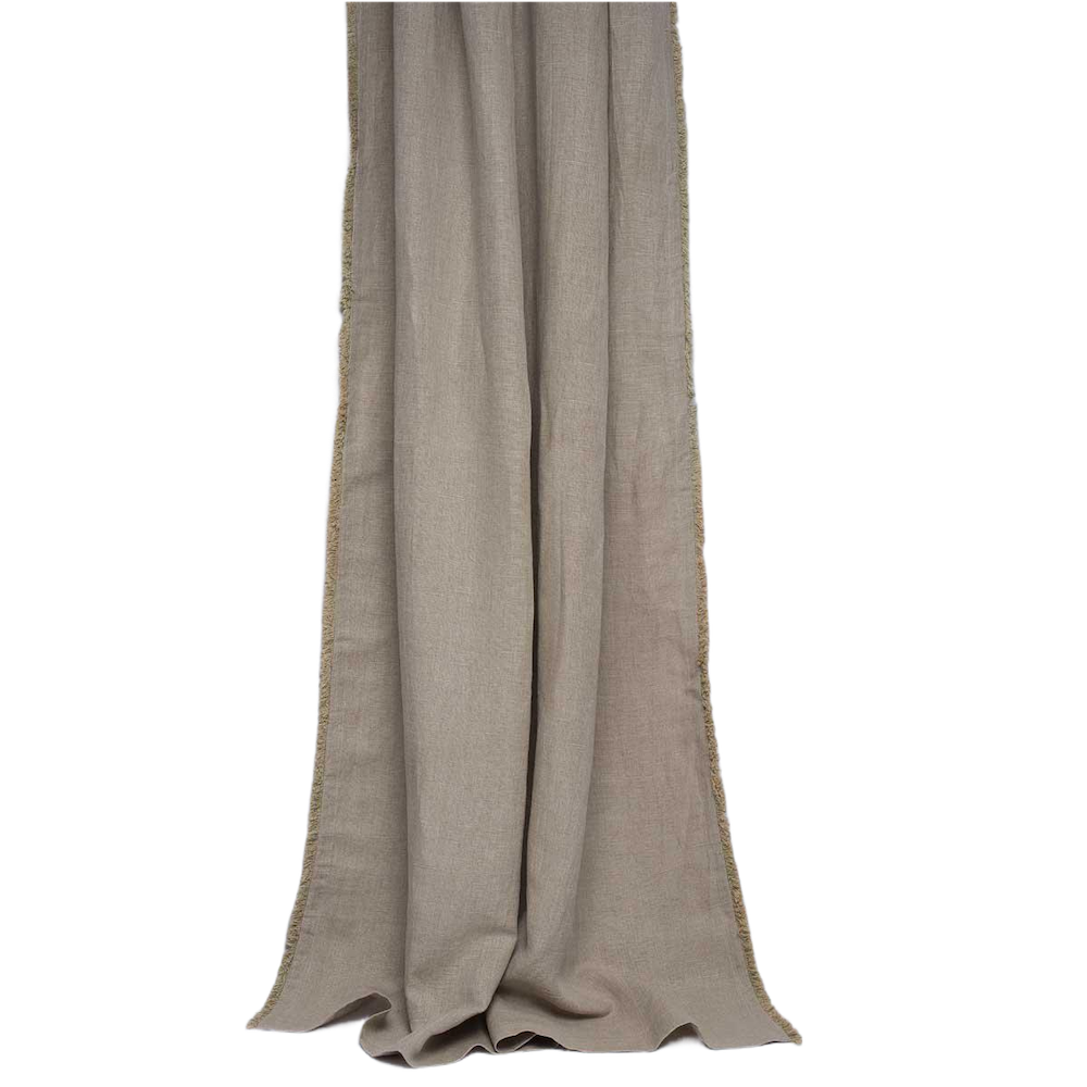 Luca® Boho Linen Curtain Natural by Eadie Lifestyle Style Sourcebook