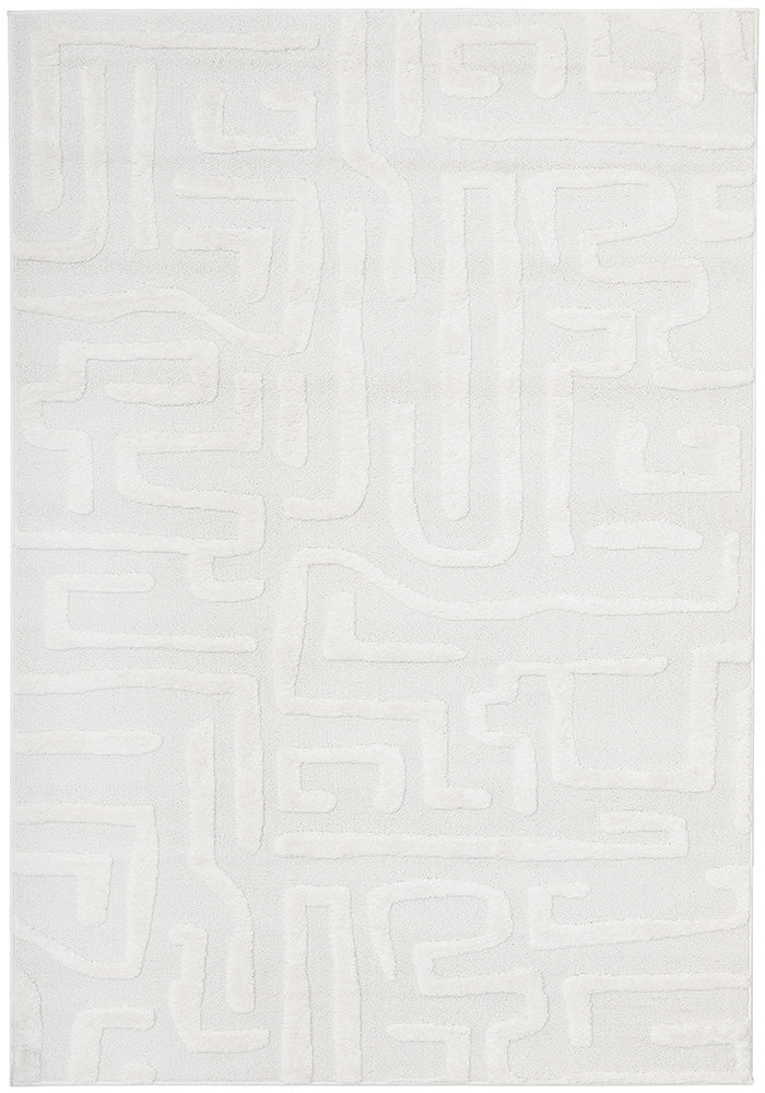 Serenade Arlo White Rug by Rug Culture - Style Sourcebook