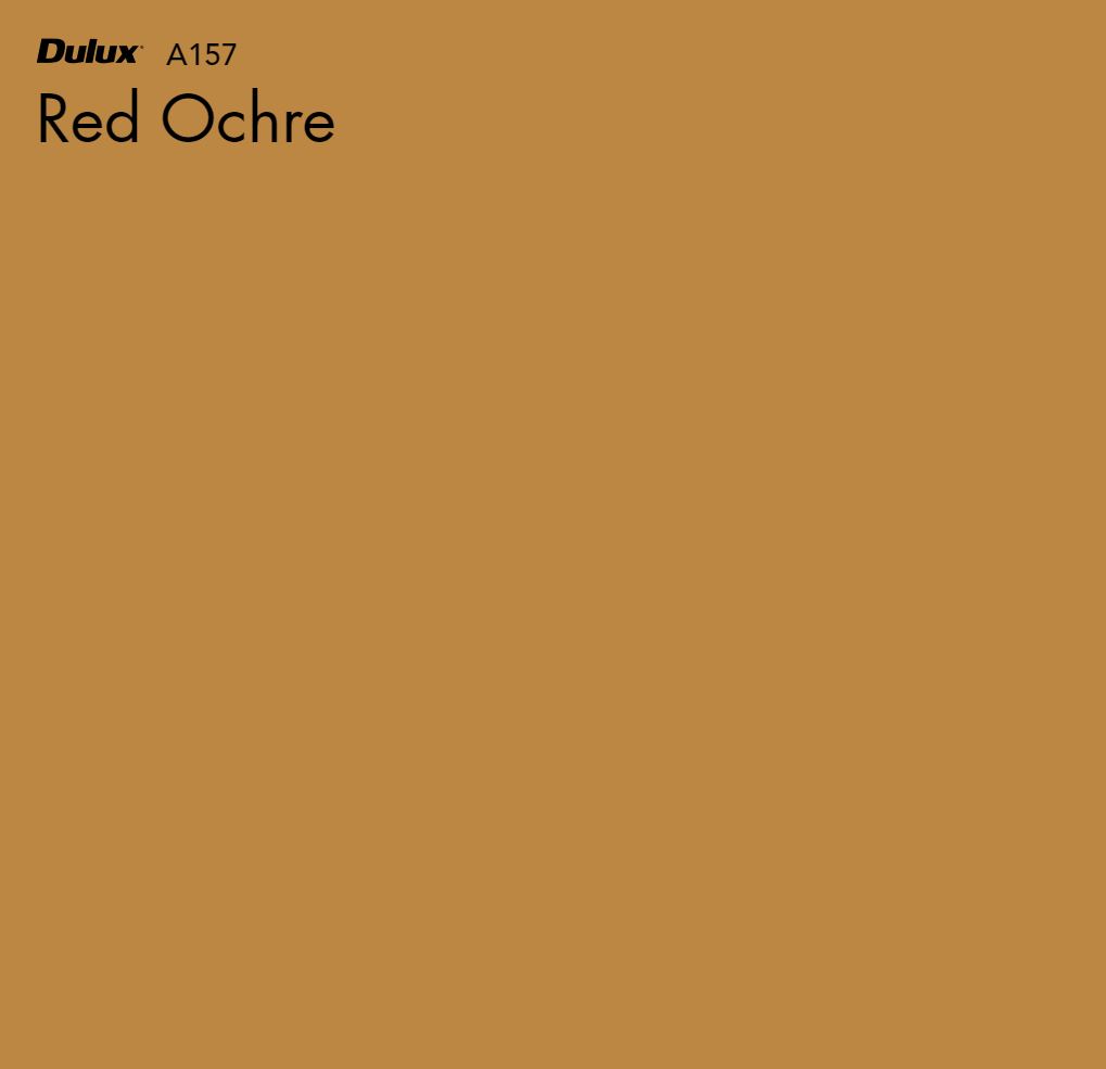 Red Ochre by Dulux Style Sourcebook