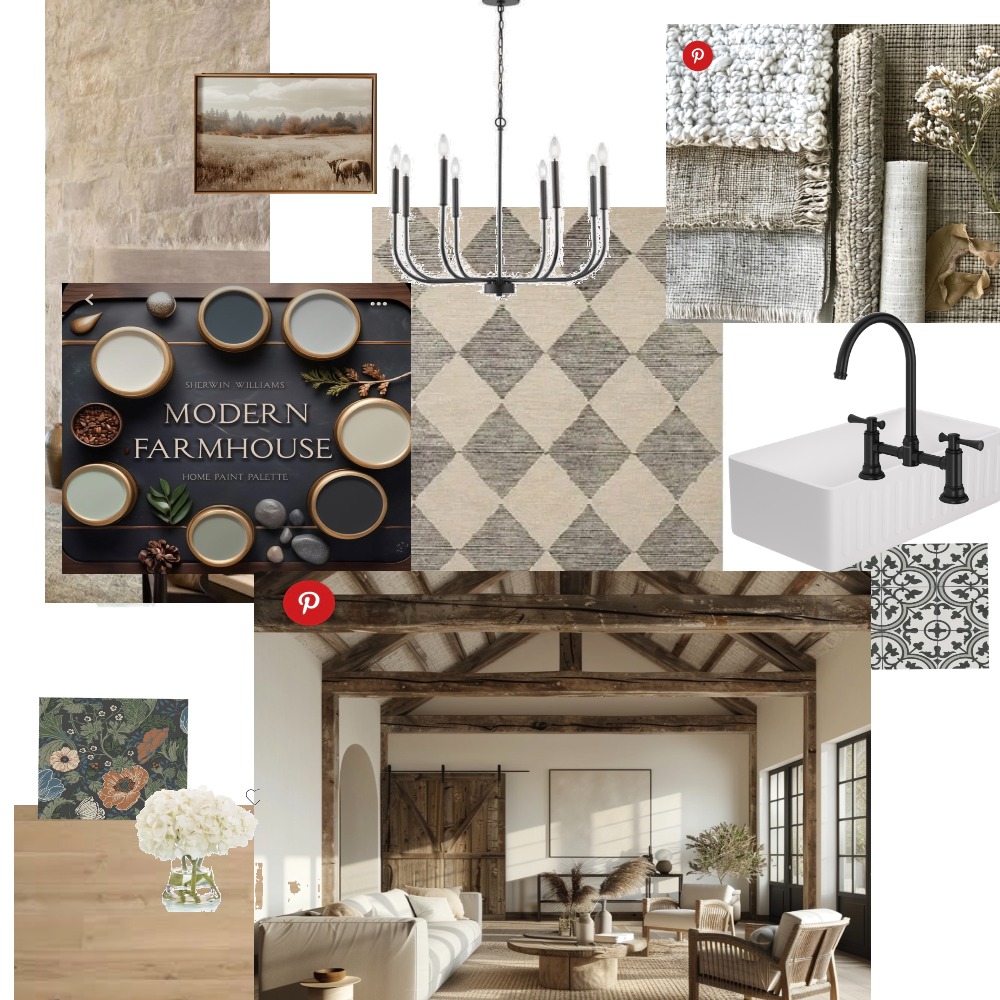 modern farmhouse Interior Design Mood Board by julie@jfm.ca - Style ...