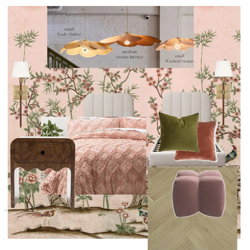 traditional and modern girls' bedroom Interior Design Mood Board by ...