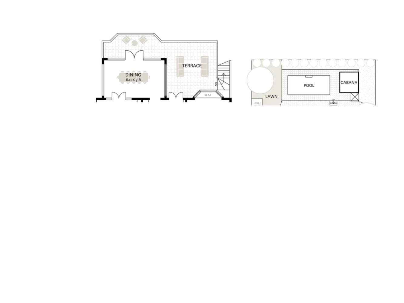 Hunters Hill - Alfresco & Cabana zones Interior Design Mood Board by ...