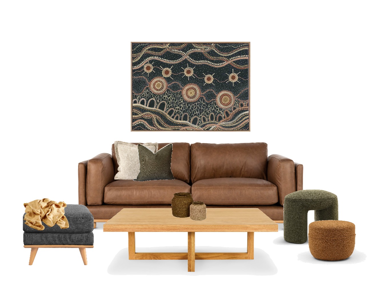 Aboriginal Inspired Living 5 Interior Design Mood Board by diana ...