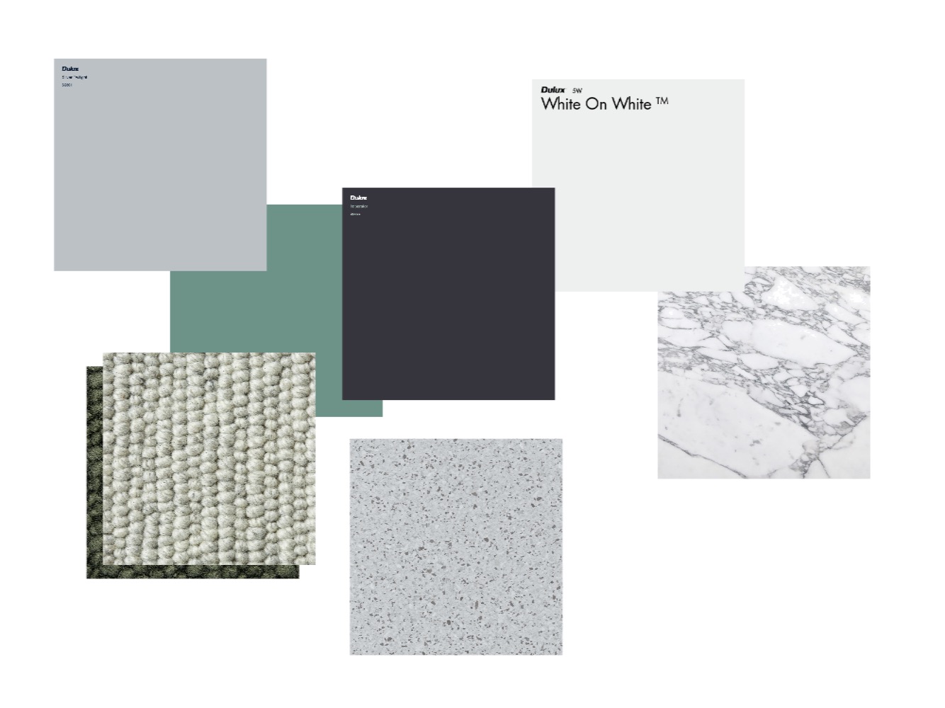 Accented Achromatic Colour Scheme Interior Design Mood Board by ACS ...