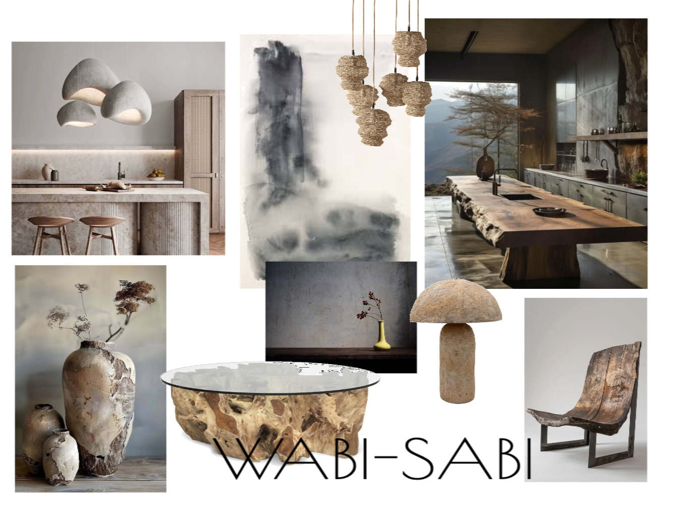 WABI-SABI moodboard no text Interior Design Mood Board by DESIGN STUDIO ...