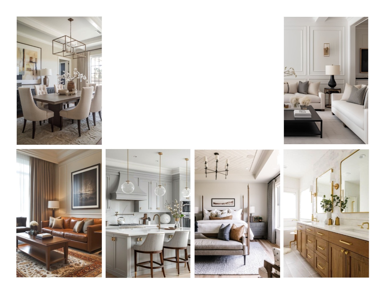 Transitional Interior Design Mood Board by Ajeless Designs - Style ...