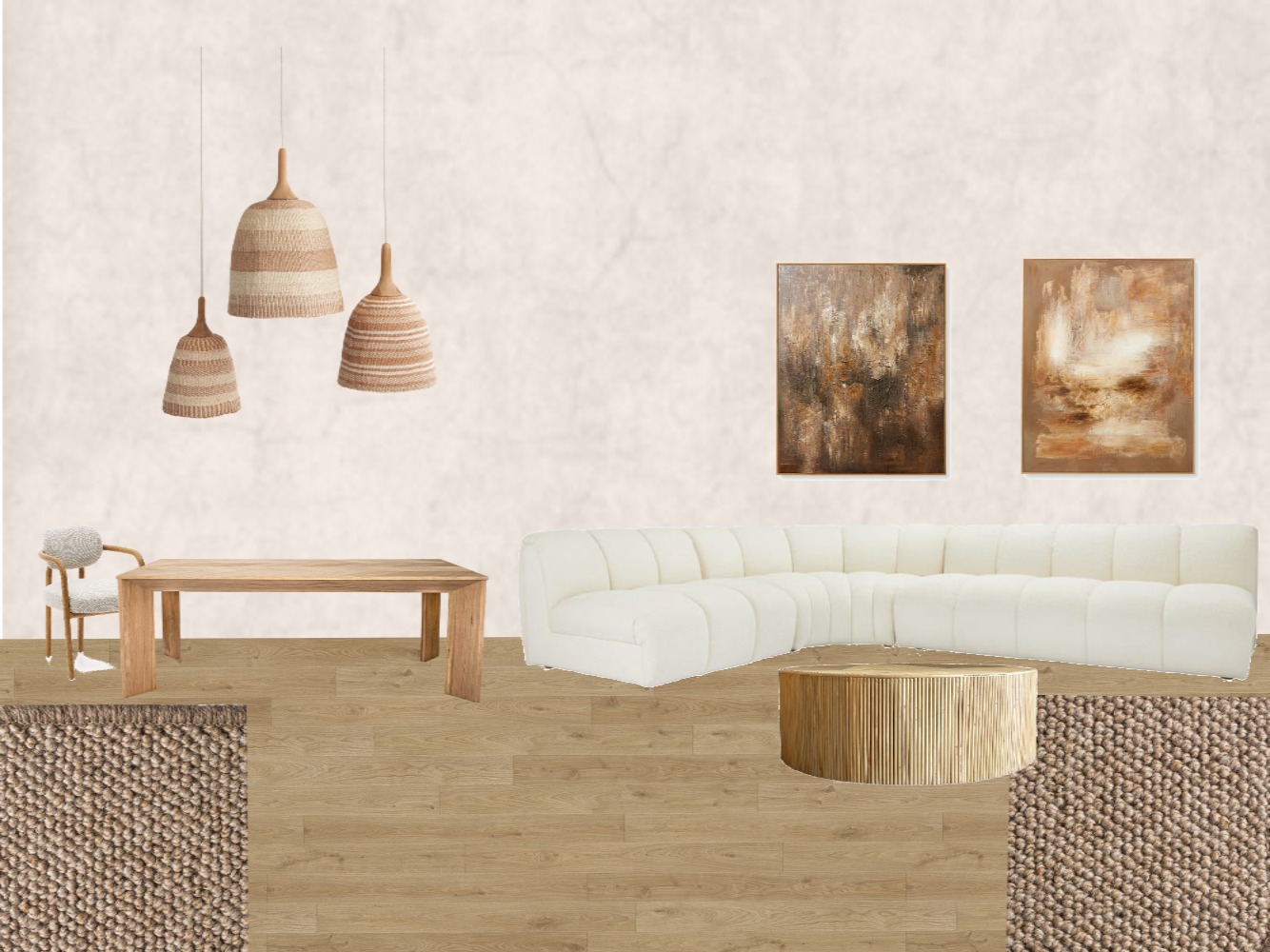 Mood Board conteporary living Interior Design Mood Board by Savana ...