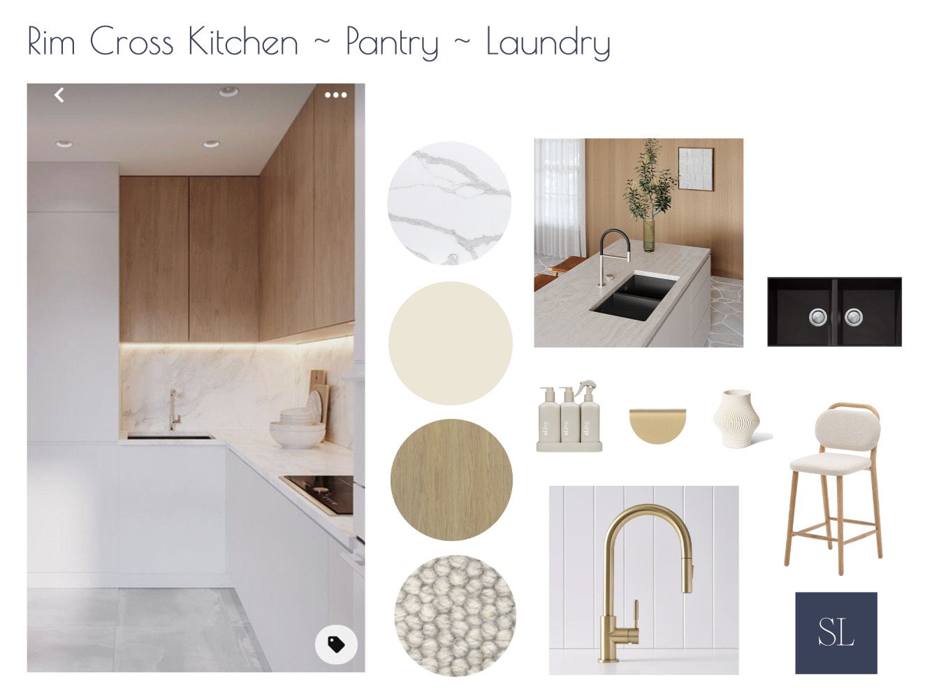 Rim Cross Kitchen ~ Pantry ~ Laundry Interior Design Mood Board by ...