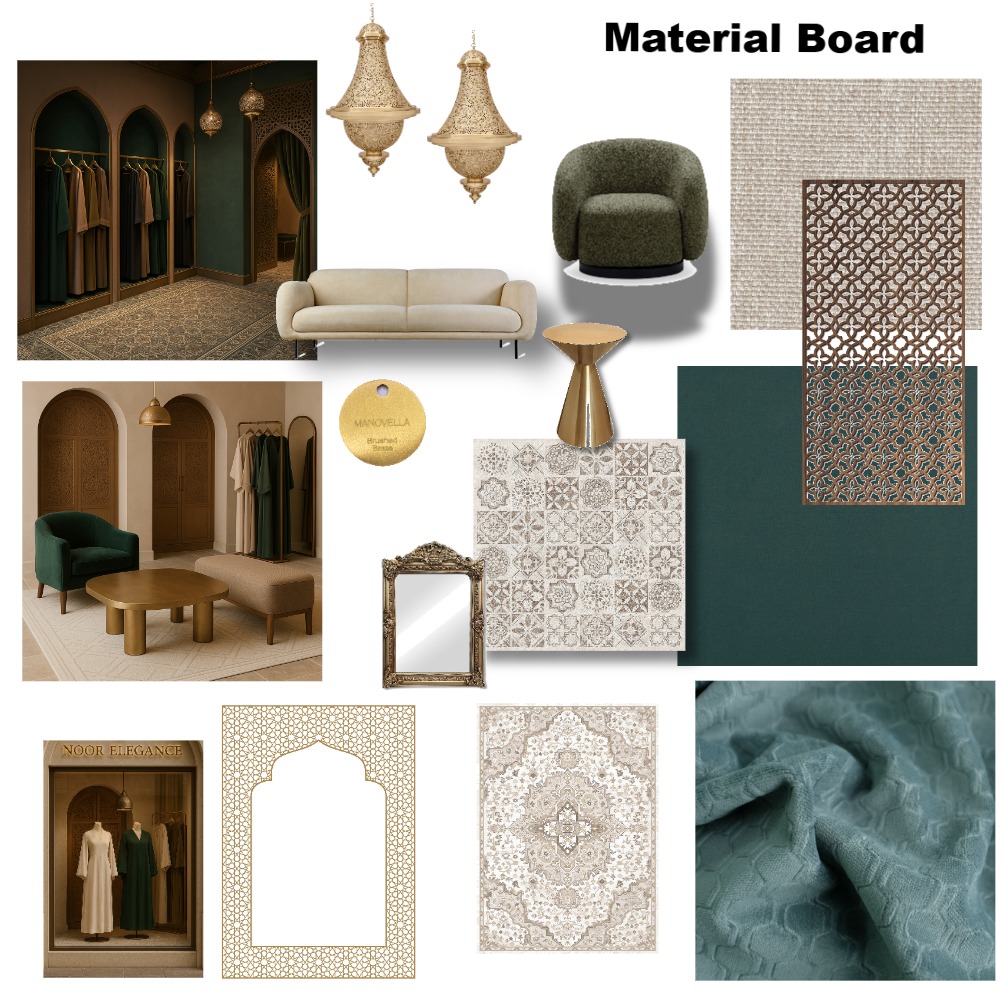 retail material board Interior Design Mood Board by Rehana Abdul Rashid ...