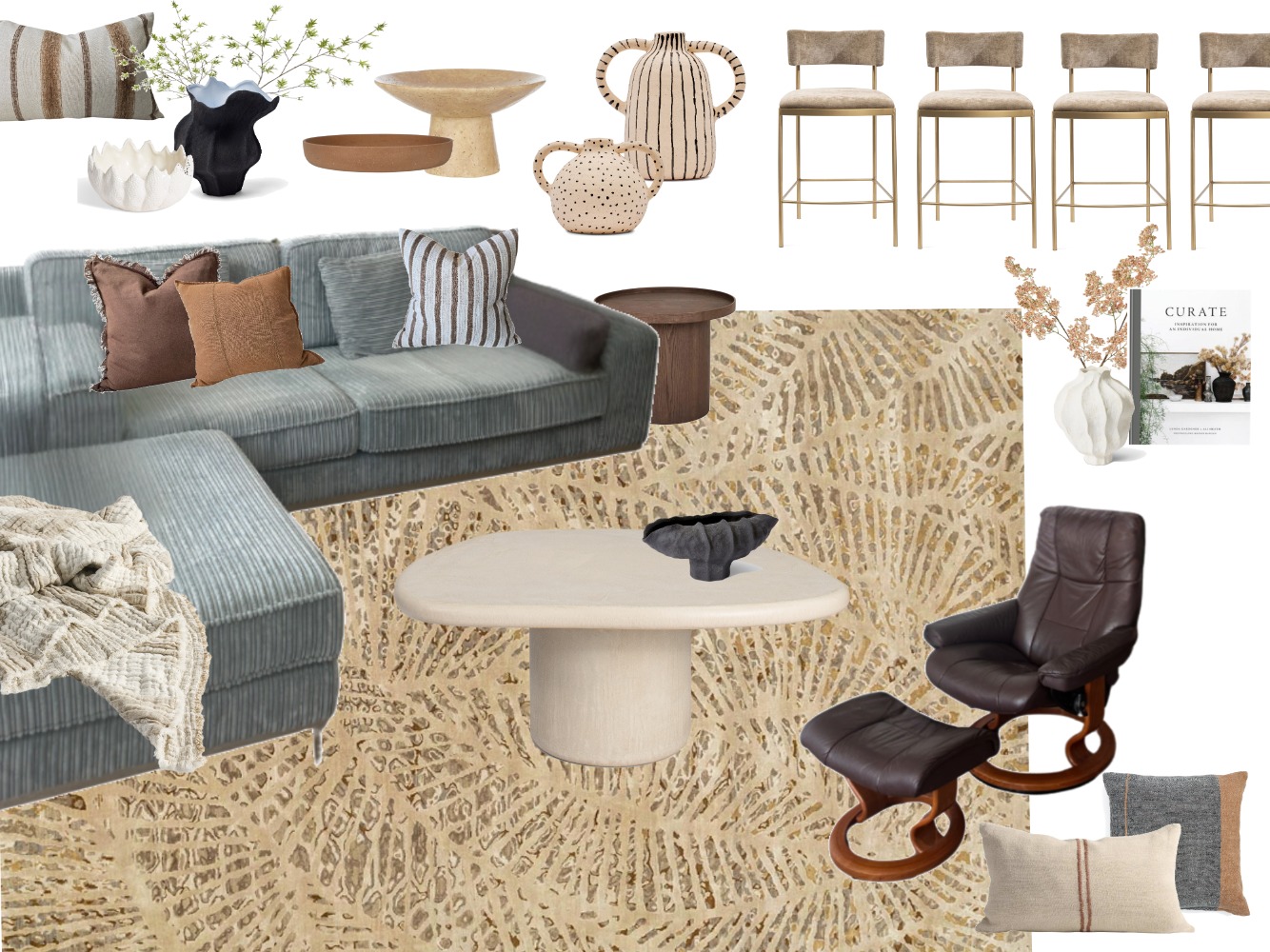 lyn - living - concept one Interior Design Mood Board by Meraki ...