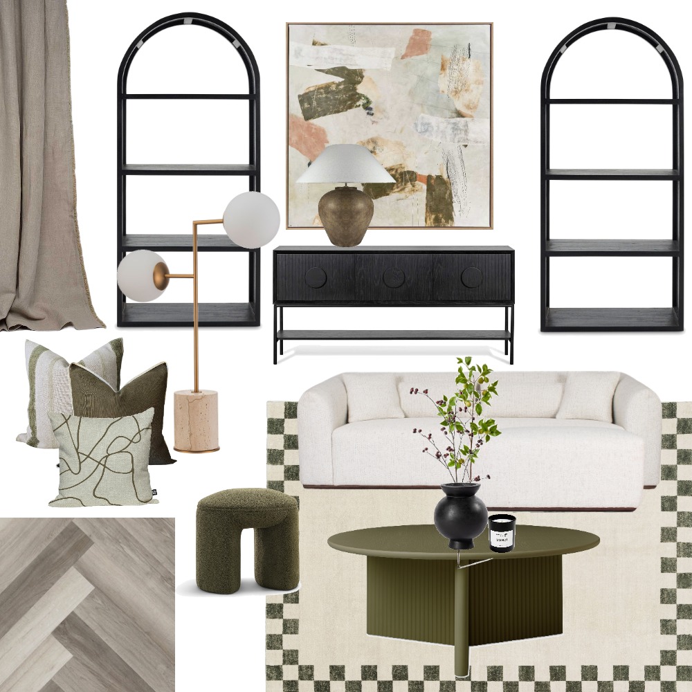 Living Interior Design Mood Board by moneil - Style Sourcebook