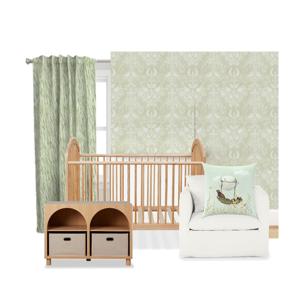 Weeping Willow Tree Nursery Interior Design Mood Board by At the ...