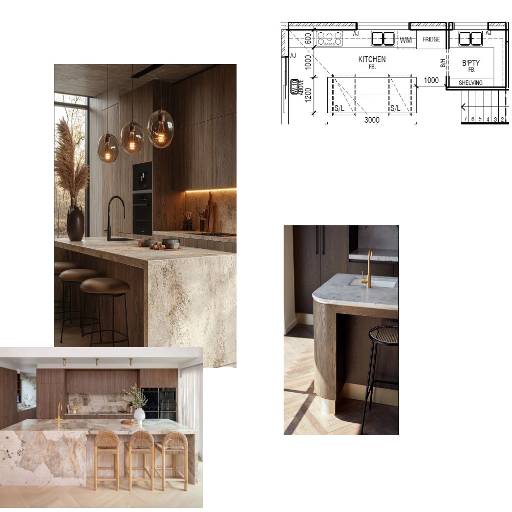 Mark Kitchens 1 Interior Design Mood Board by staged design - Style ...