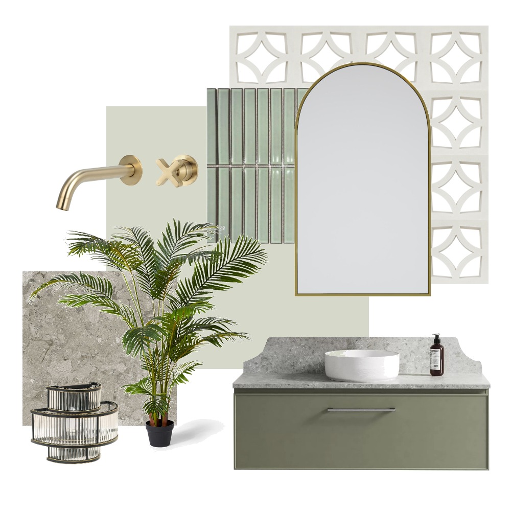 Plumbline Vanity Competition Interior Design Mood Board by Flowe ...