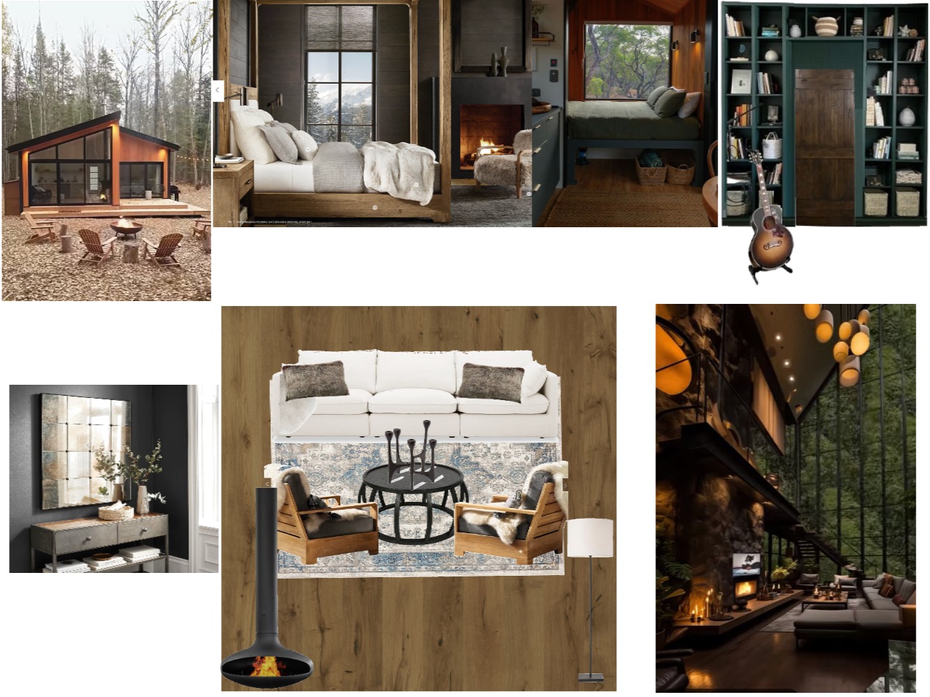 Pemberton Forrest Retreat Interior Design Mood Board by Adua - Style ...