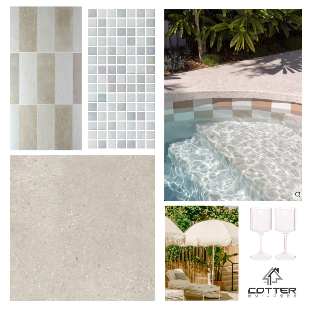 Slade Point Project - Pool Interior Design Mood Board by Cotter ...