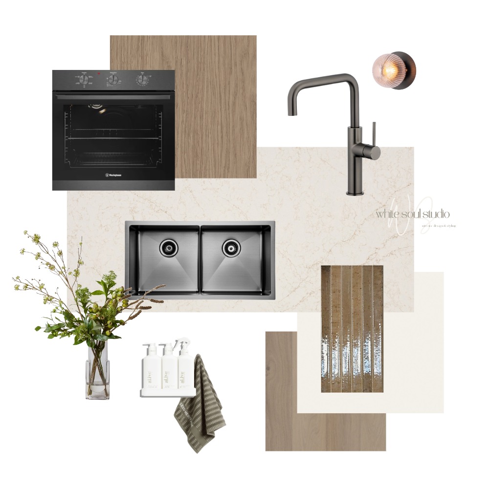 Kitchen - Grounding, contemporary luxe Interior Design Mood Board by ...