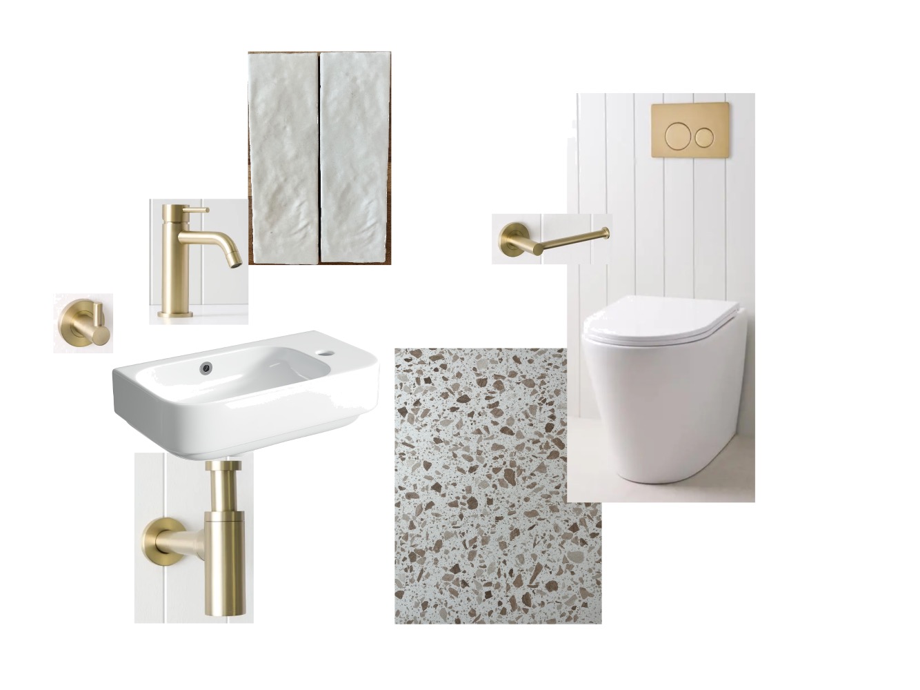 Water Closet Interior Design Mood Board by Maddie Designs - Style ...