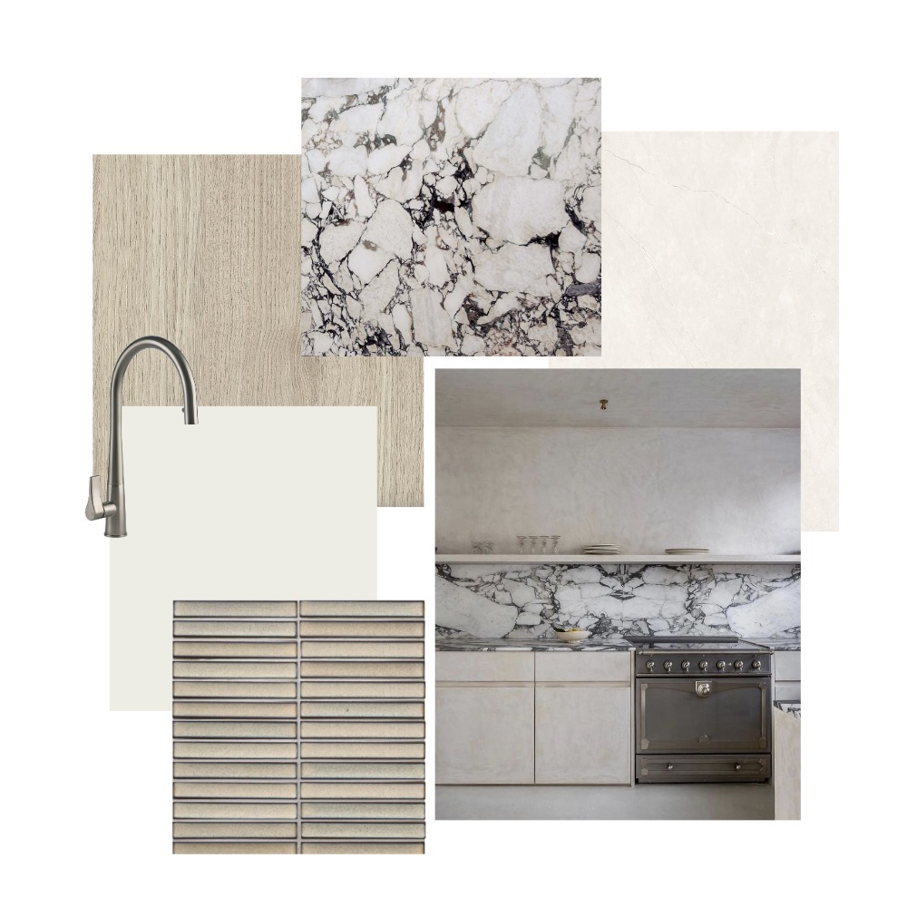 Rich, luxe textural kitchen mood board Interior Design Mood Board by ...