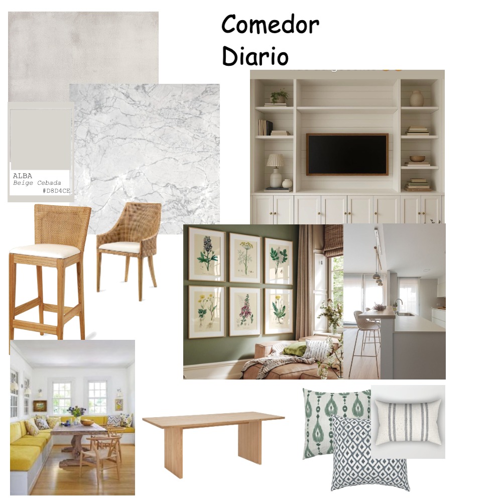 Comedor Diario Interior Design Mood Board by BRAGA FUSTA - Style Sourcebook