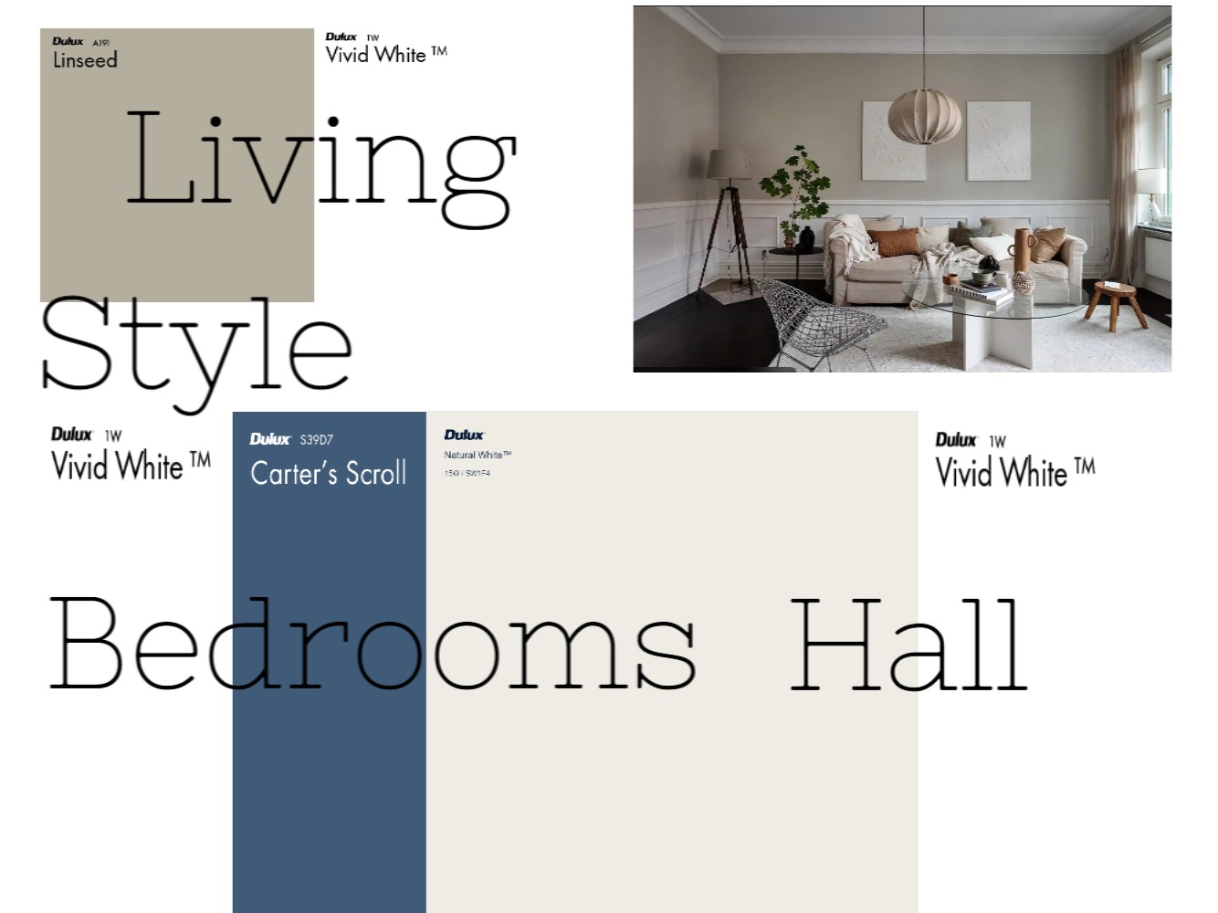 Interior Colour Palette Minto House Interior Design Mood Board by Grace ...