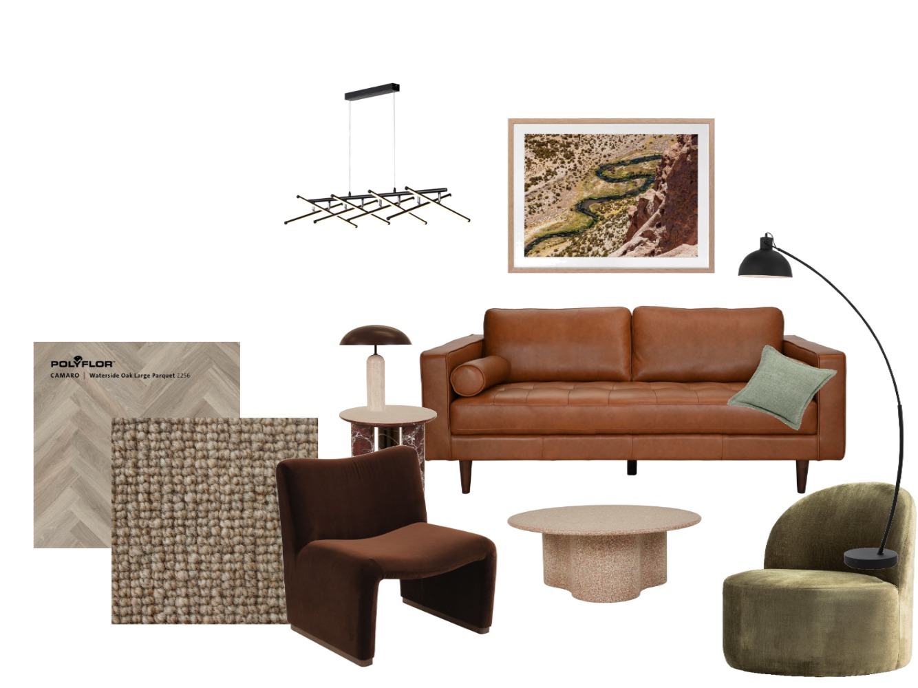 Living Room Sample board v3 Interior Design Mood Board by Design by ...