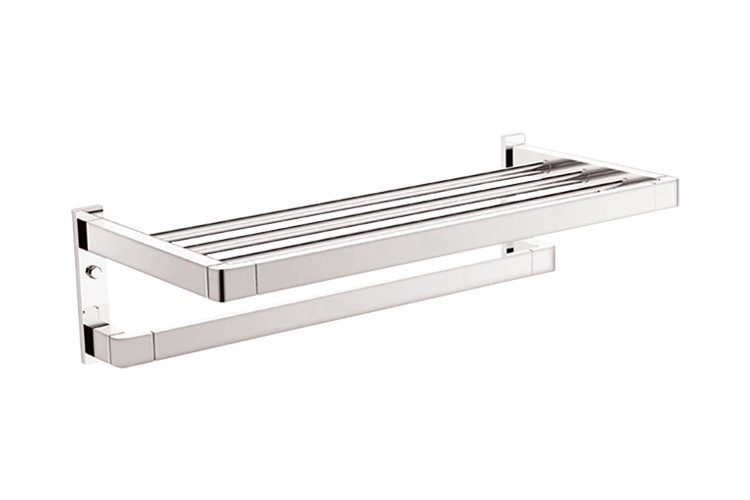 Brooklyn Towel Rack Chrome by ADP - Style Sourcebook