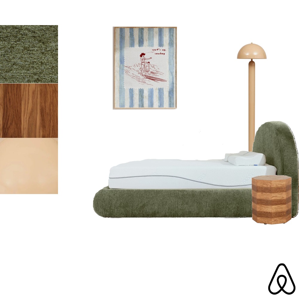 Bedroom 2 Interior Design Mood Board by Cleary & Co. - Style Sourcebook