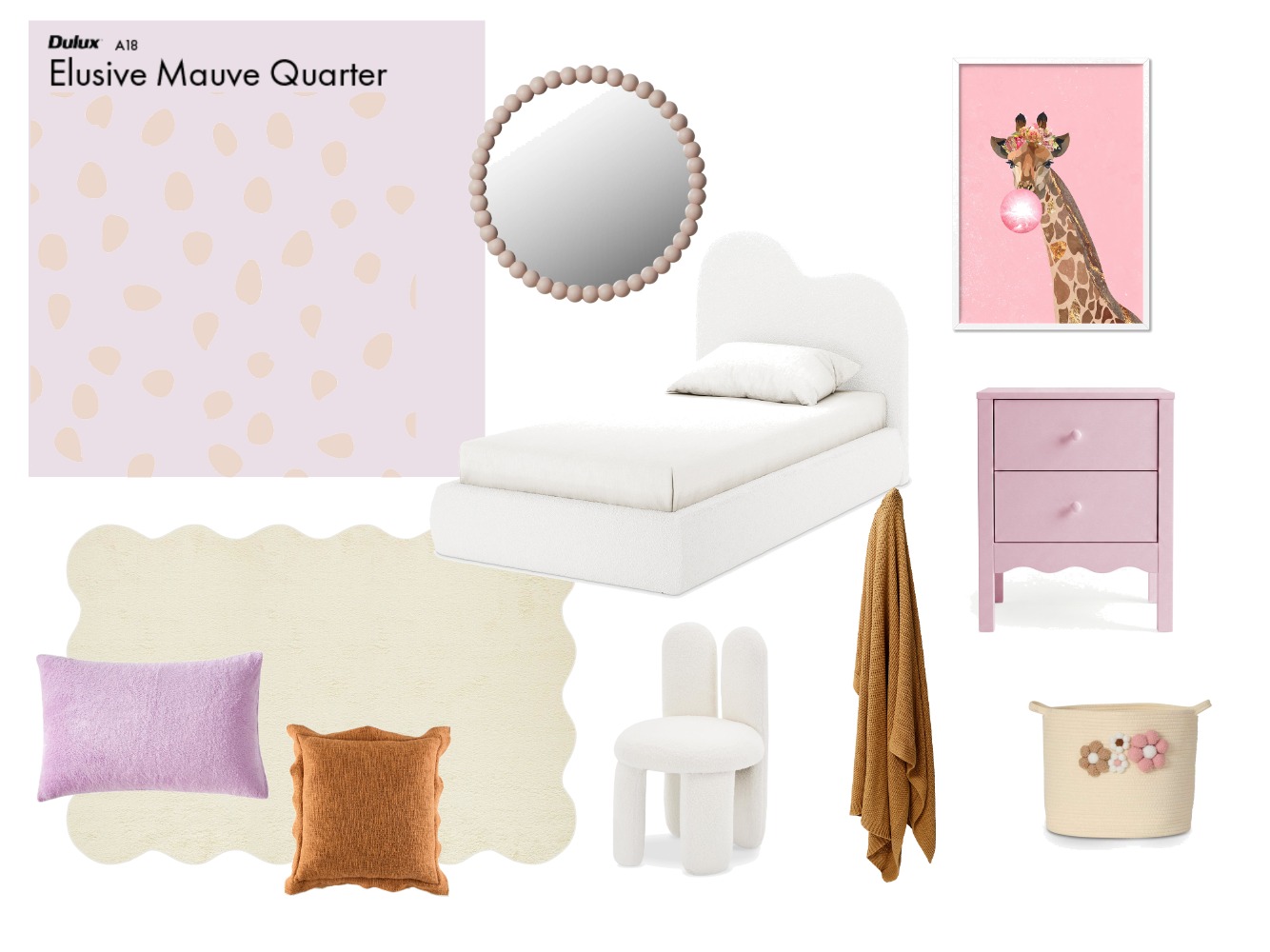 Ella room Interior Design Mood Board by pmjones - Style Sourcebook